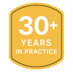 30+ years 30+ years in Chiropractic practice