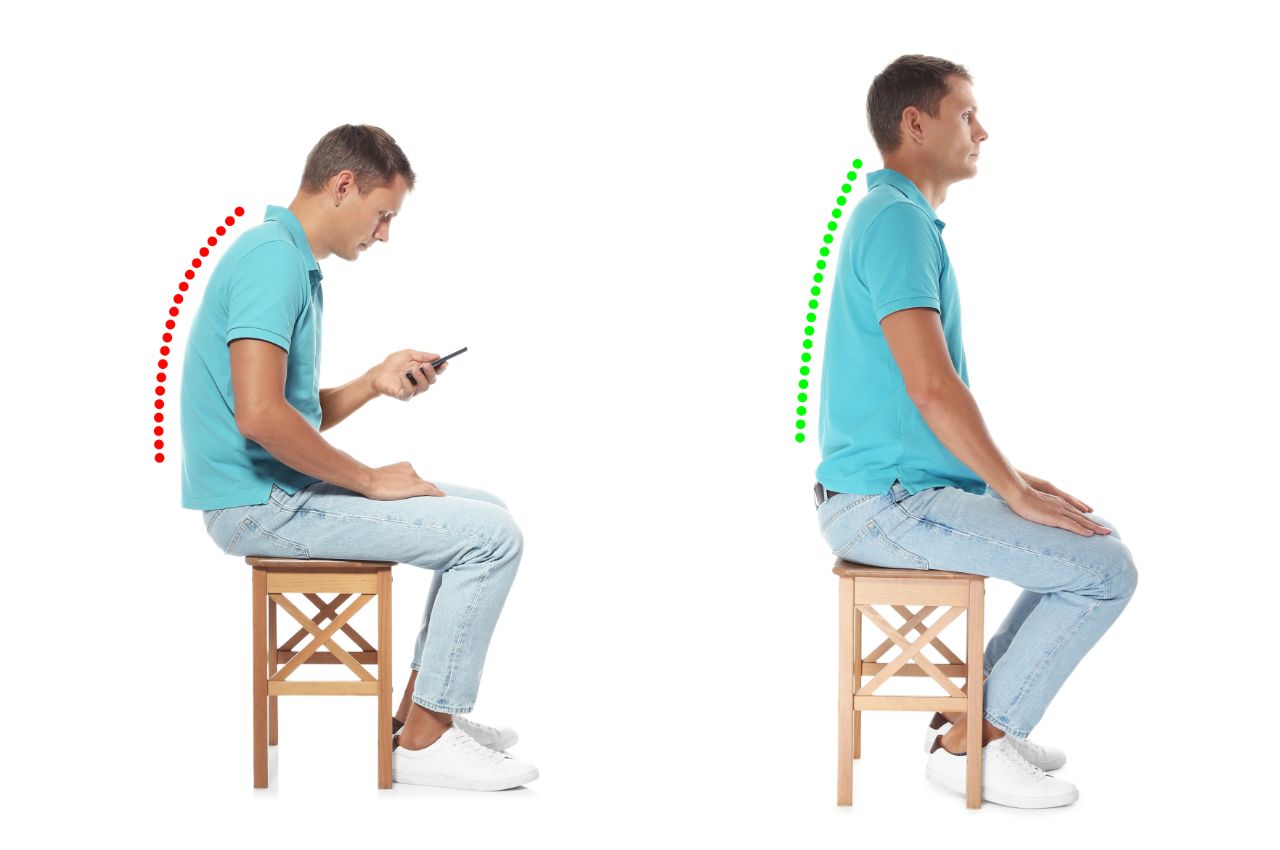 forward head vs balanced posture